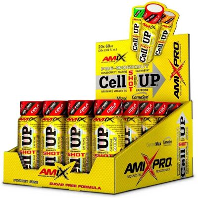 Amix CellUp Energy Shot - 20x60ml - Siero Energetico Amix CellUp Energy Shot - 20x60ml - Siero Energetico
