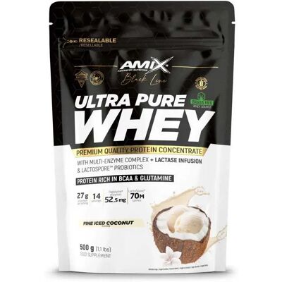 Amix Proteina Ultra Pure Whey 500g Coco Amix Proteina Ultra Pure Whey 500g Coco