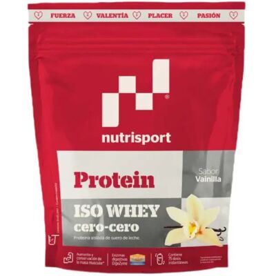 NutriSport Iso Whey Cero Vaniglia - Polvere di Proteine NutriSport Iso Whey Cero Vaniglia - Polvere di Proteine