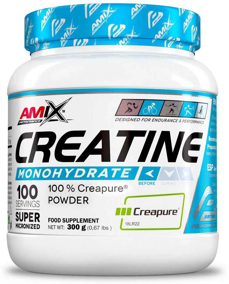 Amix Creatina In Polvere Creapure Sapore Neutro 300g 1 Amix Creatina In Polvere Creapure Sapore Neutro 300g