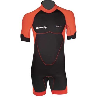 Beuchat - Shorty con zip posteriore 3mm - Muta - Rosso - S Beuchat - Shorty con zip posteriore 3mm - Muta - Rosso - S