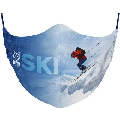 Maschera facciale Otso - XS Blu - Maschera facciale Maschera facciale Otso - XS Blu - Maschera facciale