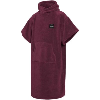 Mystic Poncho Teddy Oxblood Red One Size Mystic Poncho Teddy Oxblood Red One Size