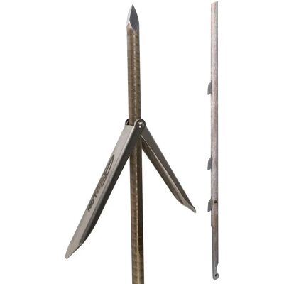 Epsealon Asta Di Lancia Sandvik Double Barb 6.5 Mm Stainless Steel 140 cm Epsealon Asta Di Lancia Sandvik Double Barb 6.5 Mm Stainless Steel 140 cm