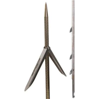 Epsealon Asta Di Lancia Sandvik Double Barb 8 Mm Stainless Steel 140 cm Epsealon Asta Di Lancia Sandvik Double Barb 8 Mm Stainless Steel 140 cm