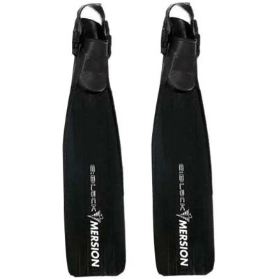 Pinne da immersione Imersion E: - Nere - 78cm - EU 46-48 Pinne da immersione Imersion E: - Nere - 78cm - EU 46-48