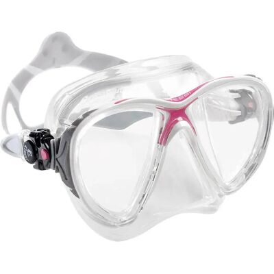 Maschera da Immersione CRESSI Big Eyes Evolution Crystal - Rosa e Trasparente Maschera da Immersione CRESSI Big Eyes Evolution Crystal - Rosa e Trasparente