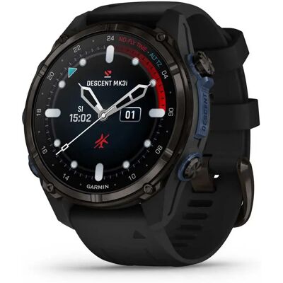 Garmin Computer Subacqueo Descent™ Mk3i 43 Mm Titanium DLC / Carbon Gray / Black Silicone One Size Garmin Computer Subacqueo Descent™ Mk3i 43 Mm Titanium DLC / Carbon Gray / Black Silicone One Size