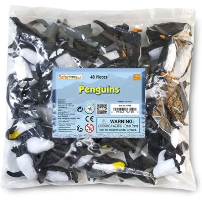 Safari Ltd Figura Penguins Bulk Bag Safari Ltd Figura Penguins Bulk Bag