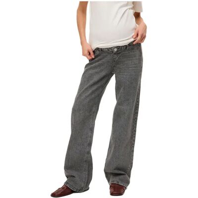 Vero Moda Jeans Tessa Wide Leg Fit Ra206 Maternity Medium Grey Denim 33 Vero Moda Jeans Tessa Wide Leg Fit Ra206 Maternity Medium Grey Denim 33