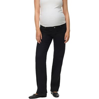 Vero Moda Jeans Tessa Ra118 Wide Leg Maternity Black 32 Vero Moda Jeans Tessa Ra118 Wide Leg Maternity Black 32