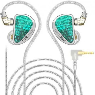 Kz Cuffie Con Microfono As16 Pro No Mic Green One Size Kz Cuffie Con Microfono As16 Pro No Mic Green One Size