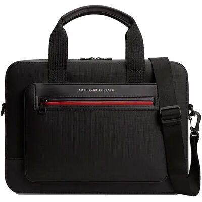 Tommy Hilfiger Custodia Per Laptop Foundation Black One Size Tommy Hilfiger Custodia Per Laptop Foundation Black One Size
