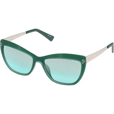 Police Occhiali Da Sole Da Donna S1971m56z8x Green One Size Police Occhiali Da Sole Da Donna S1971m56z8x Green One Size