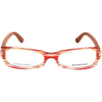 Alexander McQueen Occhiali Da Sole Da Donna Amq136a0o Red One Size Alexander McQueen Occhiali Da Sole Da Donna Amq136a0o Red One Size