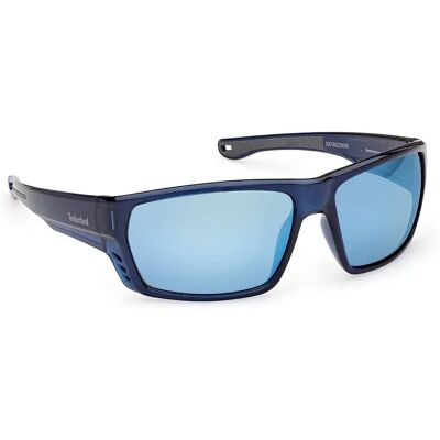 Timberland Occhiali Da Sole Polarizzati Tb00002 Shiny Blue / Smoke Polarized One Size Timberland Occhiali Da Sole Polarizzati Tb00002 Shiny Blue / Smoke Polarized One Size
