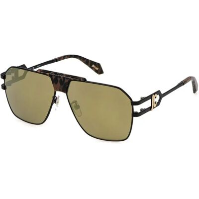 Just Cavalli Occhiali Da Sole Sjc09 Shiny Black Brown/Mirror Gold / CAT3 Just Cavalli Occhiali Da Sole Sjc09 Shiny Black Brown/Mirror Gold / CAT3