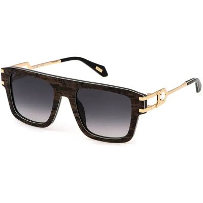 Just Cavalli Occhiali Da Sole Sjc096 Shiny Black / Python Smoke Gradient / CAT3 Just Cavalli Occhiali Da Sole Sjc096 Shiny Black / Python Smoke Gradient / CAT3