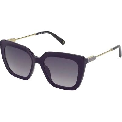 Nina Ricci Occhiali Da Sole Da Donna Snr379 Violet Smoke Gradient / CAT2 Nina Ricci Occhiali Da Sole Da Donna Snr379 Violet Smoke Gradient / CAT2