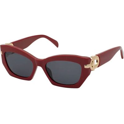 Tous Occhiali Da Sole Da Donna Stoc23 Shiny Full Red Smoke / CAT3 Tous Occhiali Da Sole Da Donna Stoc23 Shiny Full Red Smoke / CAT3