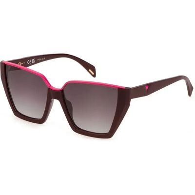 Police Occhiali Da Sole Da Donna Spll33-570g96 Red Lilac Police Occhiali Da Sole Da Donna Spll33-570g96 Red Lilac