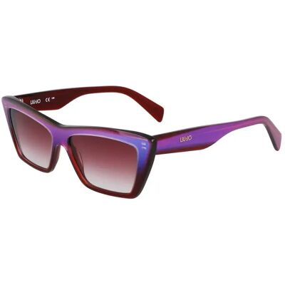 Liu·jo Occhiali Da Sole 802s Blue / Burgundy Glitter Bright Blue 5/CAT3 Liu·jo Occhiali Da Sole 802s Blue / Burgundy Glitter Bright Blue 5/CAT3