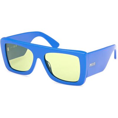 Pucci Occhiali Da Sole Ep0230 Shiny Blue One Size Pucci Occhiali Da Sole Ep0230 Shiny Blue One Size