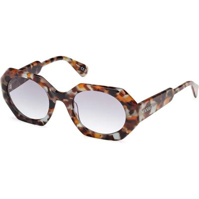 Max & Co Occhiali Da Sole Da Donna Mo0115 Coloured Havana One Size Max & Co Occhiali Da Sole Da Donna Mo0115 Coloured Havana One Size