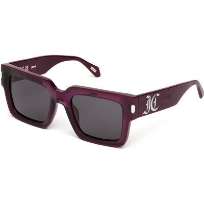 Just Cavalli Occhiali Da Sole Sjc108v Shiny Liliac Glittery Silver Smoke/CAT3 Just Cavalli Occhiali Da Sole Sjc108v Shiny Liliac Glittery Silver Smoke/CAT3