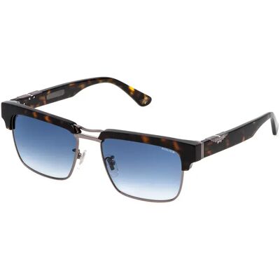 Police Occhiali Da Sole Origins 62 55 Mm Total Shiny Ruthenium Blue Gradient/CAT2 Police Occhiali Da Sole Origins 62 55 Mm Total Shiny Ruthenium Blue Gradient/CAT2