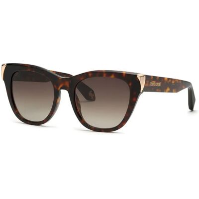 Roberto Cavalli Occhiali Da Sole Da Donna Src095m Shiny Brown / Yellow Havana Brown Gradient Brown/CAT3 Roberto Cavalli Occhiali Da Sole Da Donna Src095m Shiny Brown / Yellow Havana Brown Gradient Brown/CAT3