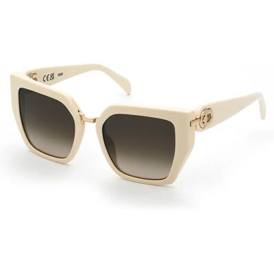 Tous Occhiali Da Sole Da Donna Stoc3 Shiny Full Cream Brown Gradient Pink/CAT3 Tous Occhiali Da Sole Da Donna Stoc3 Shiny Full Cream Brown Gradient Pink/CAT3