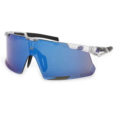 Adidas Occhiali Da Sole Sp0106 Crystal / Blue Mirror One Size Adidas Occhiali Da Sole Sp0106 Crystal / Blue Mirror One Size