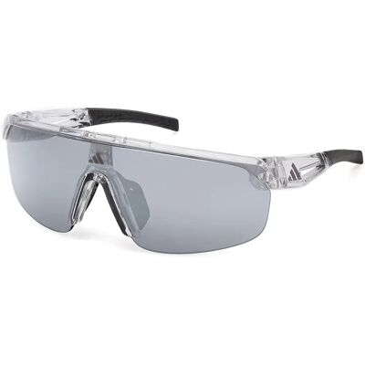 Adidas Sport Occhiali Da Sole Da Donna Sp0109 Crystal / Smoke Mirror One Size Adidas Sport Occhiali Da Sole Da Donna Sp0109 Crystal / Smoke Mirror One Size