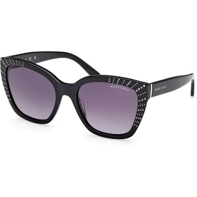 Guess Occhiali Da Sole Da Donna Gm00021 Shiny Black / Gradient Smoke One Size Guess Occhiali Da Sole Da Donna Gm00021 Shiny Black / Gradient Smoke One Size