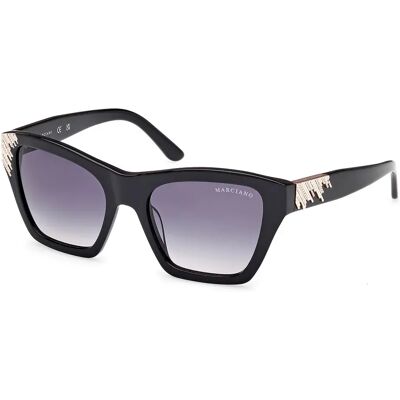 Guess Occhiali Da Sole Da Donna Gm00024 Shiny Black / Gradient Smoke One Size Guess Occhiali Da Sole Da Donna Gm00024 Shiny Black / Gradient Smoke One Size