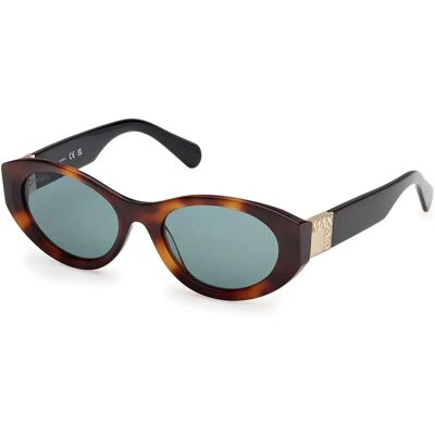 Max & Co Occhiali Da Sole Da Donna Mo0123 Dark Havana / Green One Size Max & Co Occhiali Da Sole Da Donna Mo0123 Dark Havana / Green One Size