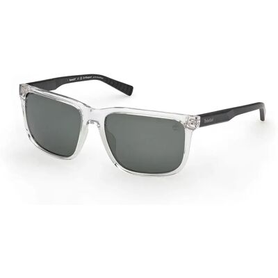 Timberland Occhiali Da Sole Polarizzati Tb00037 Crystal / Green Polarized One Size Timberland Occhiali Da Sole Polarizzati Tb00037 Crystal / Green Polarized One Size
