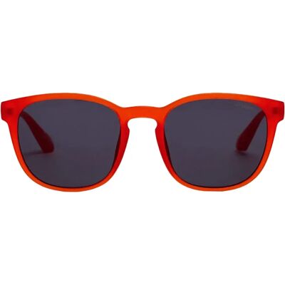 Superdry Occhiali Da Sole Round Frame Matte Red / Smoke Lens One Size Superdry Occhiali Da Sole Round Frame Matte Red / Smoke Lens One Size