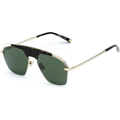 Belstaff Occhiali Da Sole Max Ford Gold / Green One Size Belstaff Occhiali Da Sole Max Ford Gold / Green One Size