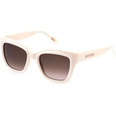 Just Cavalli Occhiali Da Sole Da Donna Sjc148 Square Full Cream Brown Gradient/CAT3 Just Cavalli Occhiali Da Sole Da Donna Sjc148 Square Full Cream Brown Gradient/CAT3