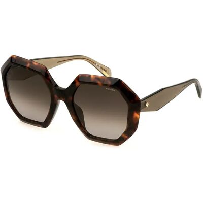 Police Occhiali Da Sole Da Donna Splm10-509xk Multicolored Brown/CAT3 Police Occhiali Da Sole Da Donna Splm10-509xk Multicolored Brown/CAT3