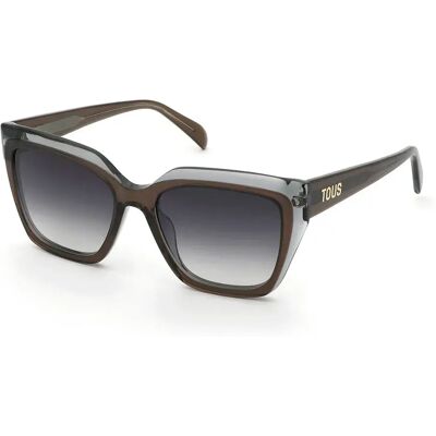 Tous Occhiali Da Sole Da Donna Stod10 Top Grey / Transparent Brown Smoke Gradient/CAT3 Tous Occhiali Da Sole Da Donna Stod10 Top Grey / Transparent Brown Smoke Gradient/CAT3