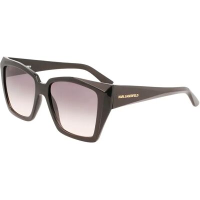 Karl Lagerfeld Occhiali Da Sole Da Donna Kl6072s N Black Black/CAT2 Karl Lagerfeld Occhiali Da Sole Da Donna Kl6072s N Black Black/CAT2