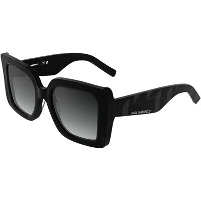 Karl Lagerfeld Occhiali Da Sole Da Donna Kl6203s Black Black/CAT3 Karl Lagerfeld Occhiali Da Sole Da Donna Kl6203s Black Black/CAT3
