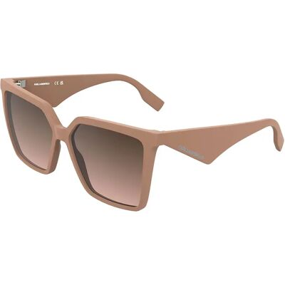 Karl Lagerfeld Occhiali Da Sole Da Donna Kl6207s Nude Light Beige/CAT3 Karl Lagerfeld Occhiali Da Sole Da Donna Kl6207s Nude Light Beige/CAT3