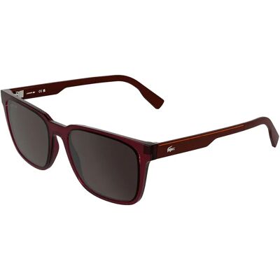 Lacoste Occhiali Da Sole L6077s Transparent Burgundy Dark Red/CAT3 Lacoste Occhiali Da Sole L6077s Transparent Burgundy Dark Red/CAT3