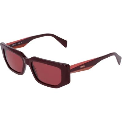 Liu·jo Occhiali Da Sole Da Donna Lj812s Burgundy Dark Red/CAT3 Liu·jo Occhiali Da Sole Da Donna Lj812s Burgundy Dark Red/CAT3