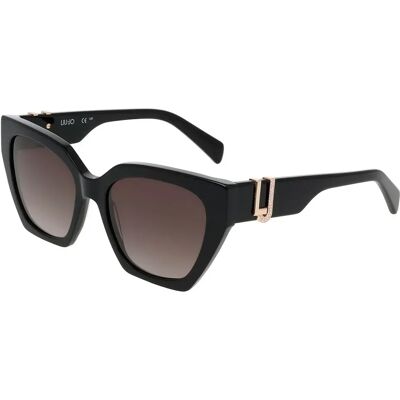 Liu·jo Occhiali Da Sole Da Donna Lj814sr Black Black/CAT3 Liu·jo Occhiali Da Sole Da Donna Lj814sr Black Black/CAT3