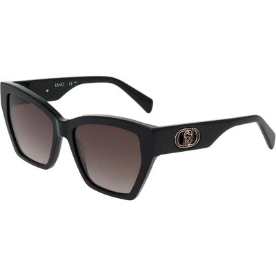 Liu·jo Occhiali Da Sole Da Donna Lj815s Black Black/CAT3 Liu·jo Occhiali Da Sole Da Donna Lj815s Black Black/CAT3